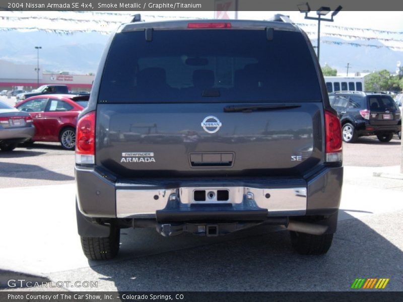 Smoke Metallic / Graphite/Titanium 2004 Nissan Armada SE 4x4