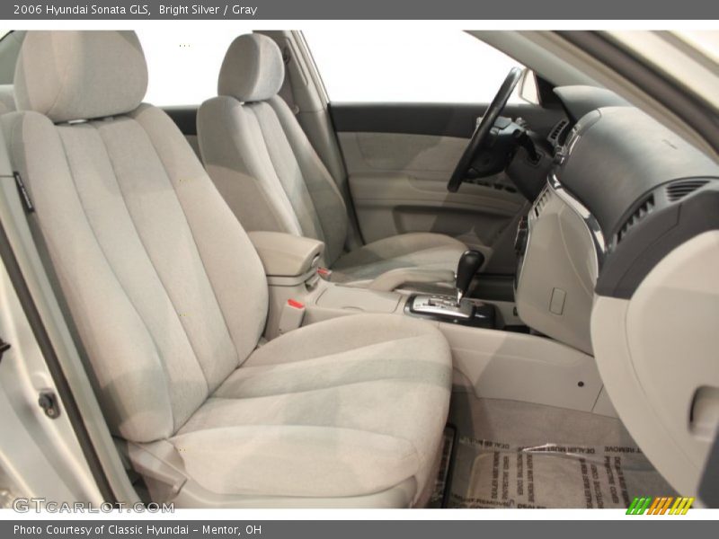 Bright Silver / Gray 2006 Hyundai Sonata GLS