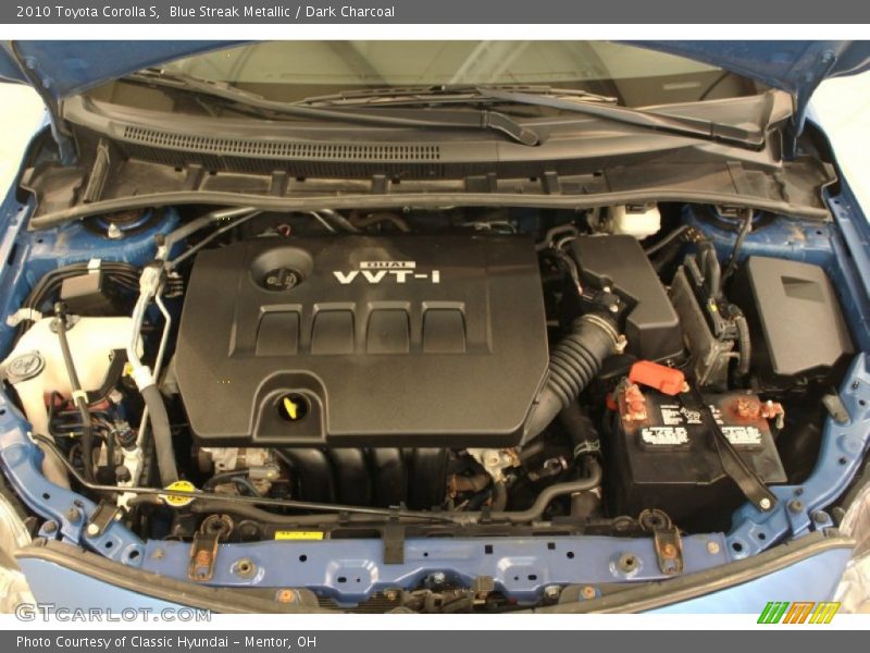  2010 Corolla S Engine - 1.8 Liter DOHC 16-Valve Dual VVT-i 4 Cylinder