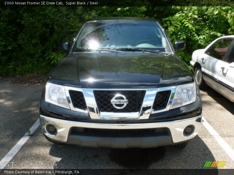 Super Black / Steel 2009 Nissan Frontier SE Crew Cab