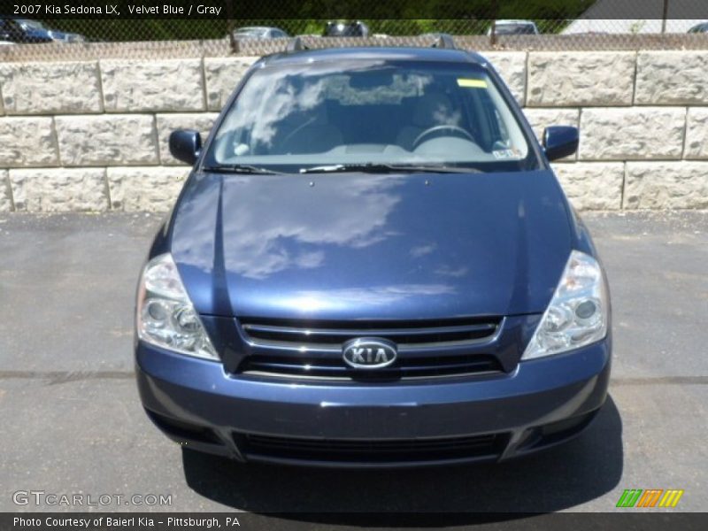 Velvet Blue / Gray 2007 Kia Sedona LX