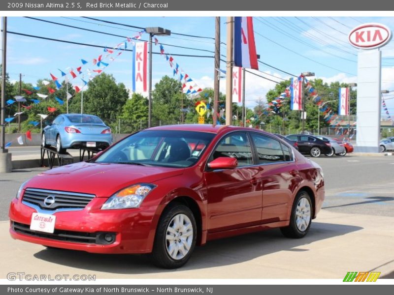 Red Brick Metallic / Charcoal 2009 Nissan Altima 2.5 S