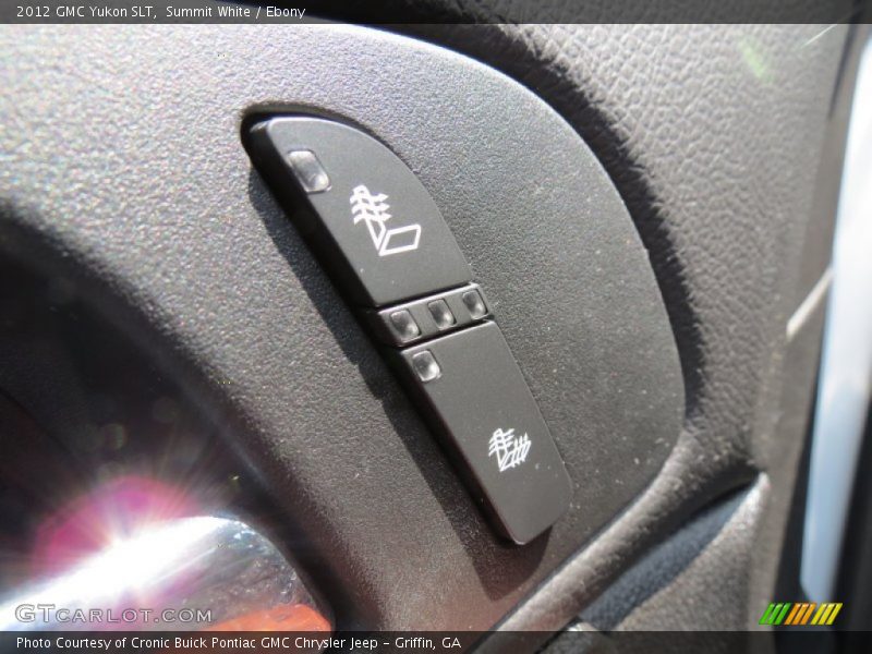 Summit White / Ebony 2012 GMC Yukon SLT
