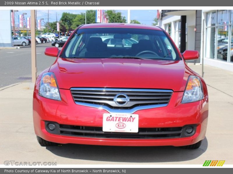 Red Brick Metallic / Charcoal 2009 Nissan Altima 2.5 S