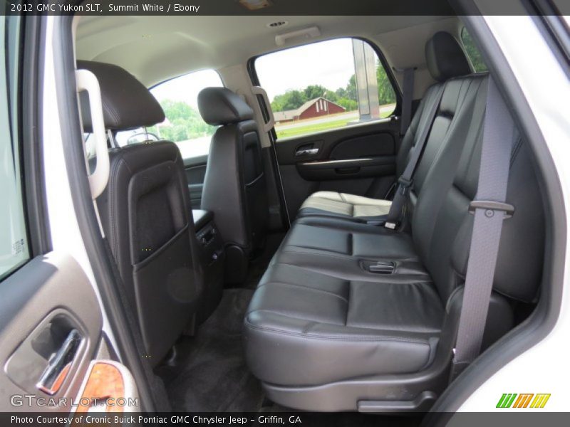 Summit White / Ebony 2012 GMC Yukon SLT