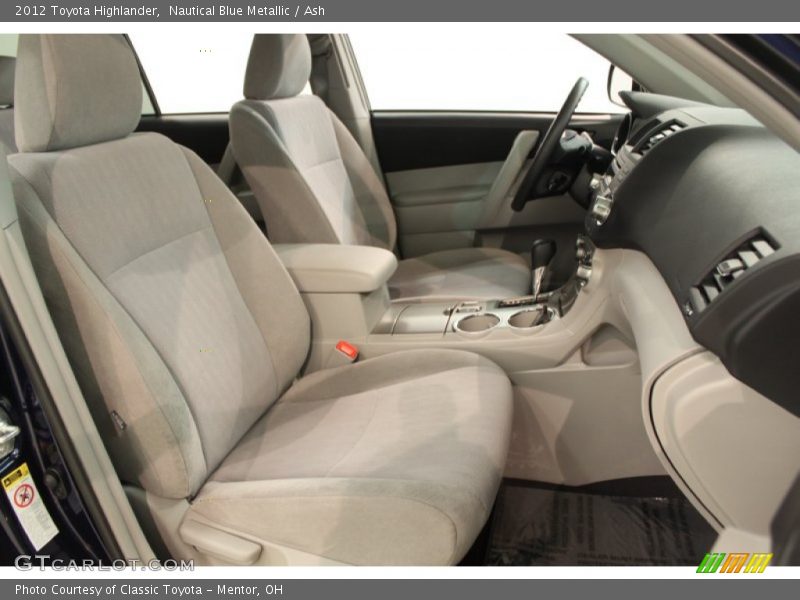 Nautical Blue Metallic / Ash 2012 Toyota Highlander