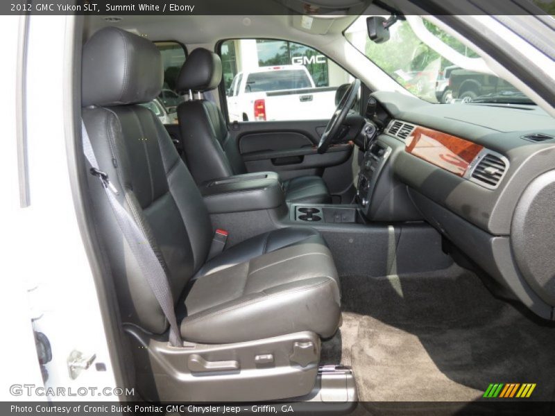 Summit White / Ebony 2012 GMC Yukon SLT