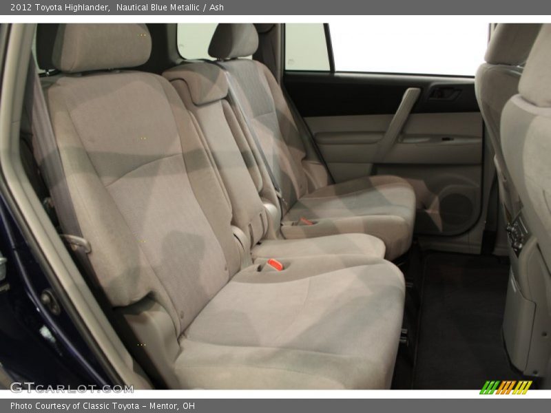 Nautical Blue Metallic / Ash 2012 Toyota Highlander