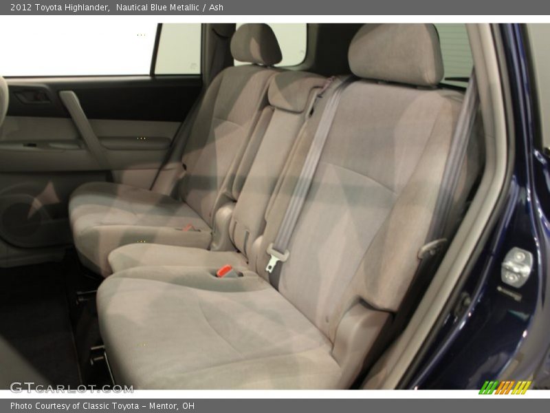Nautical Blue Metallic / Ash 2012 Toyota Highlander