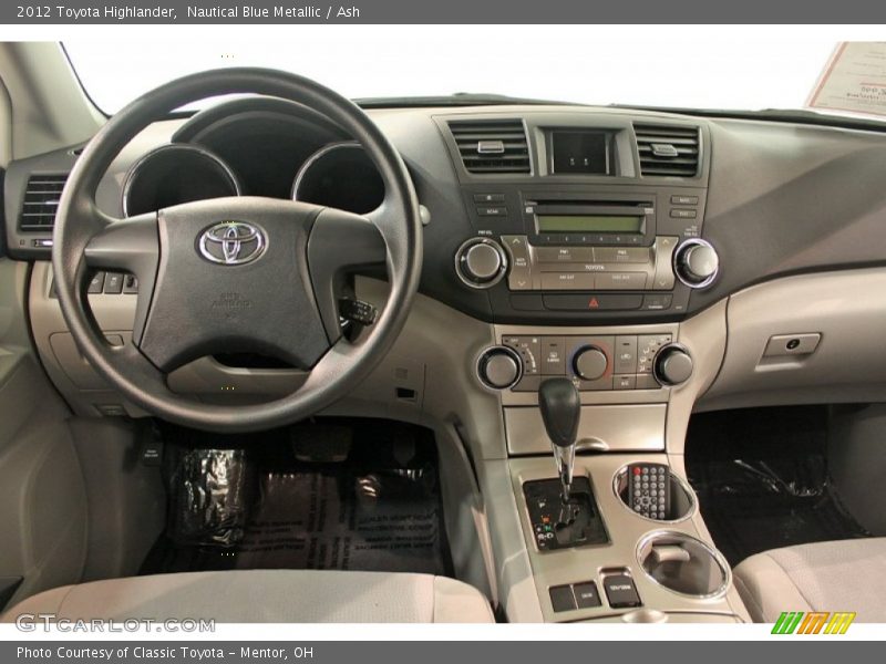 Nautical Blue Metallic / Ash 2012 Toyota Highlander