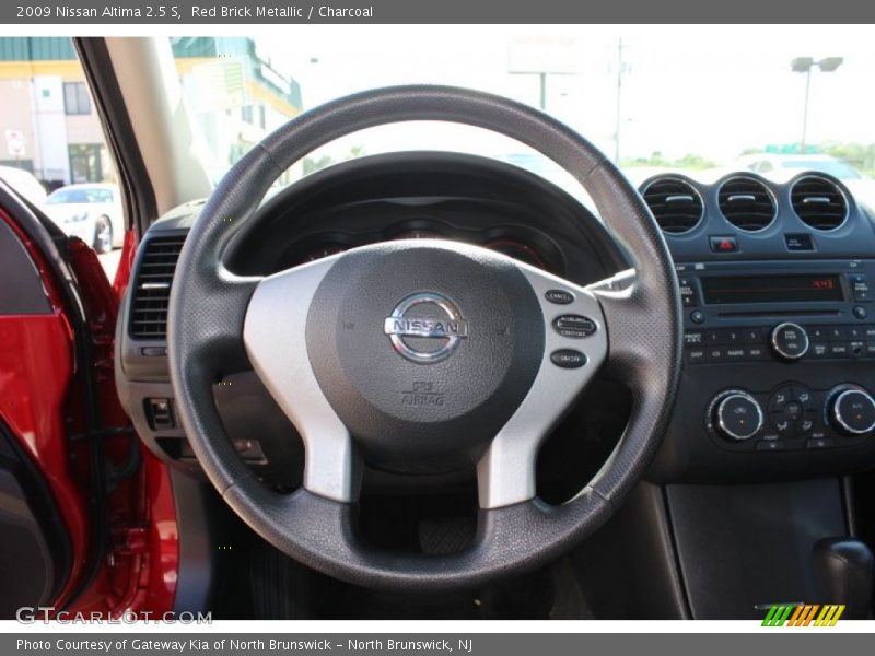 Red Brick Metallic / Charcoal 2009 Nissan Altima 2.5 S