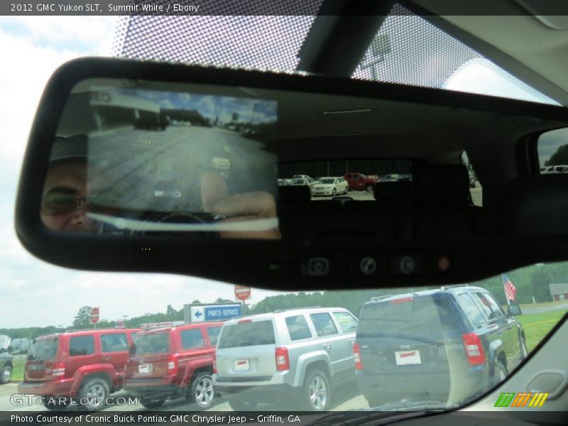 Summit White / Ebony 2012 GMC Yukon SLT