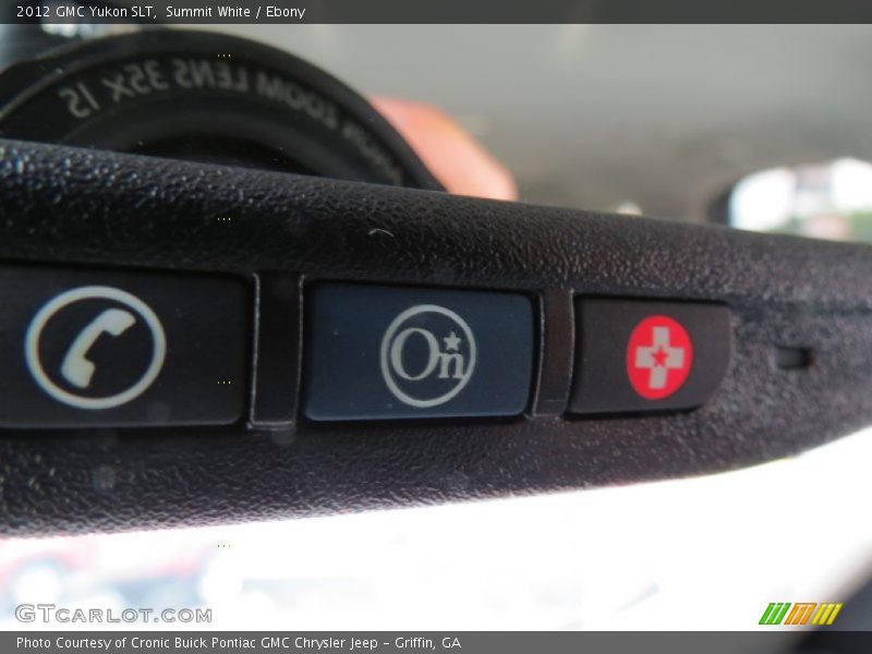 Summit White / Ebony 2012 GMC Yukon SLT
