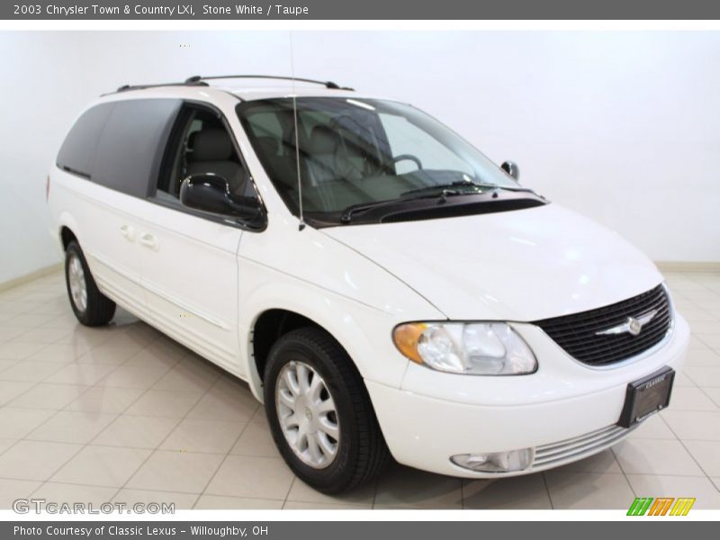 Stone White / Taupe 2003 Chrysler Town & Country LXi