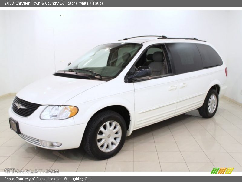 Stone White / Taupe 2003 Chrysler Town & Country LXi
