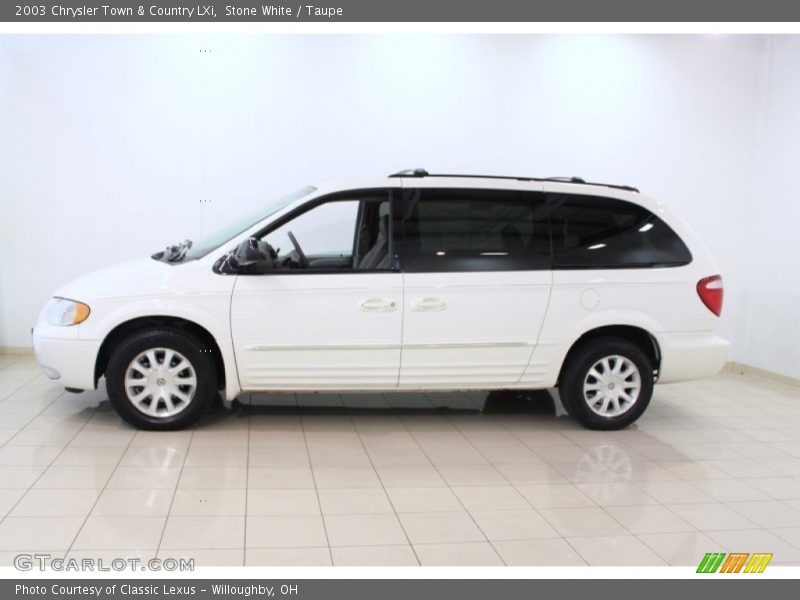 Stone White / Taupe 2003 Chrysler Town & Country LXi