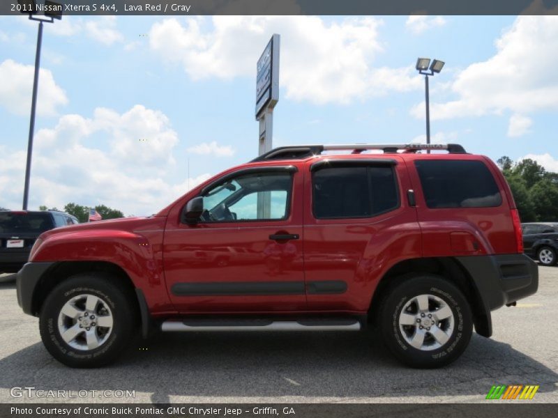 Lava Red / Gray 2011 Nissan Xterra S 4x4