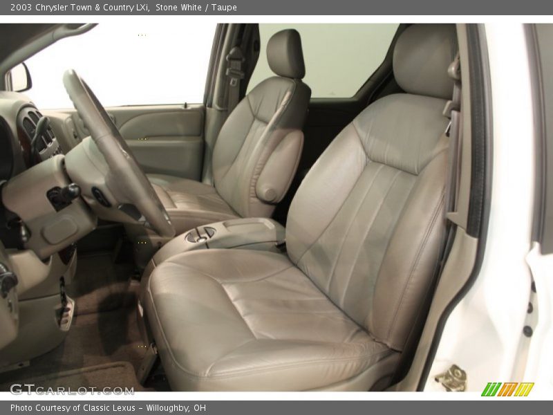 Stone White / Taupe 2003 Chrysler Town & Country LXi