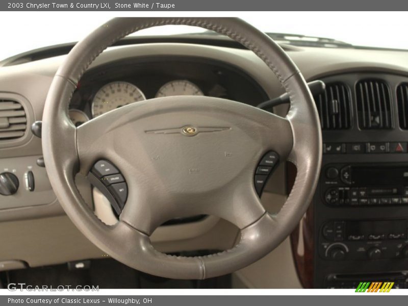 Stone White / Taupe 2003 Chrysler Town & Country LXi