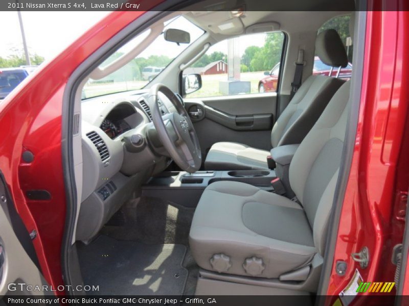  2011 Xterra S 4x4 Gray Interior
