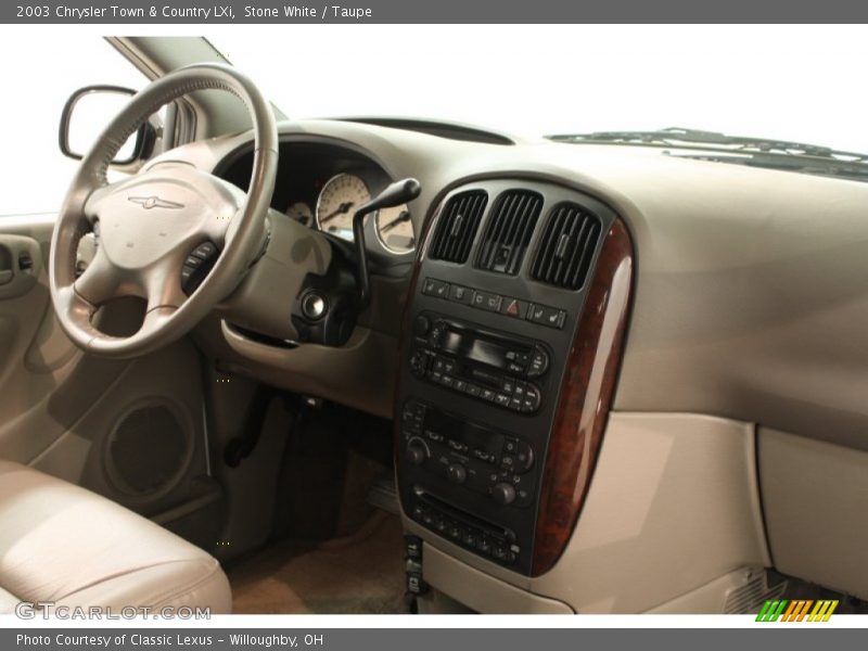 Stone White / Taupe 2003 Chrysler Town & Country LXi