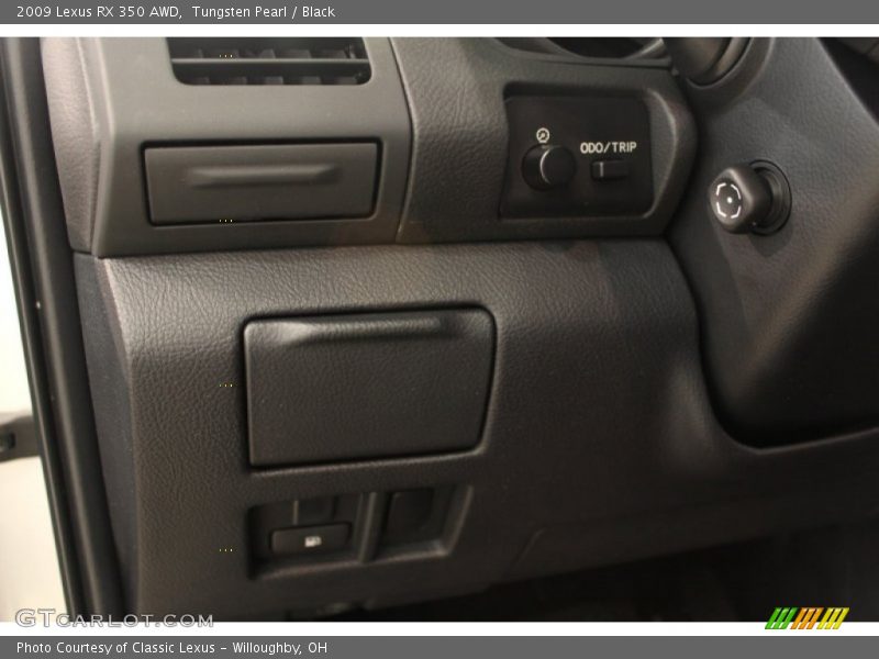 Tungsten Pearl / Black 2009 Lexus RX 350 AWD