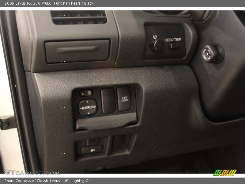 Controls of 2009 RX 350 AWD