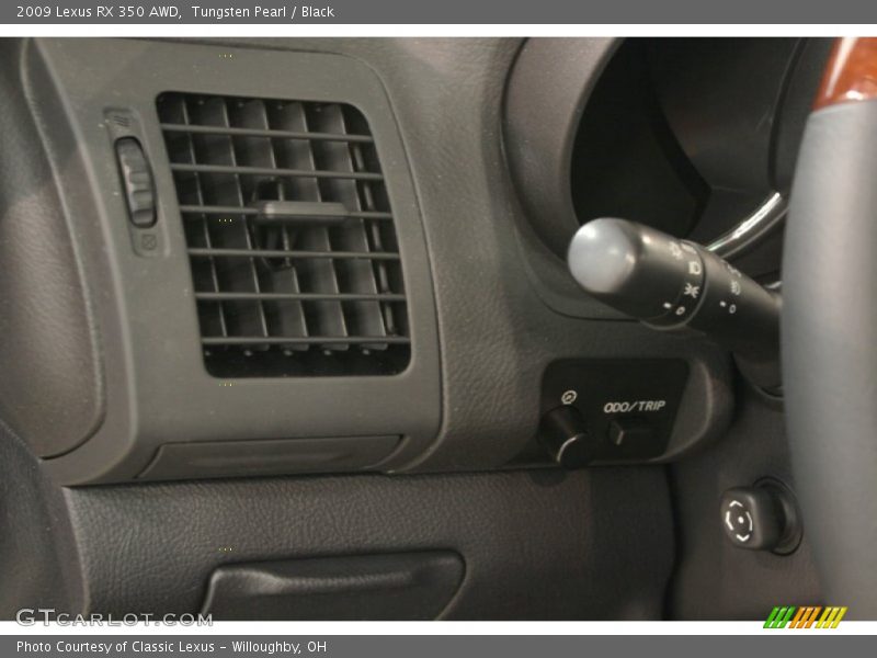 Tungsten Pearl / Black 2009 Lexus RX 350 AWD