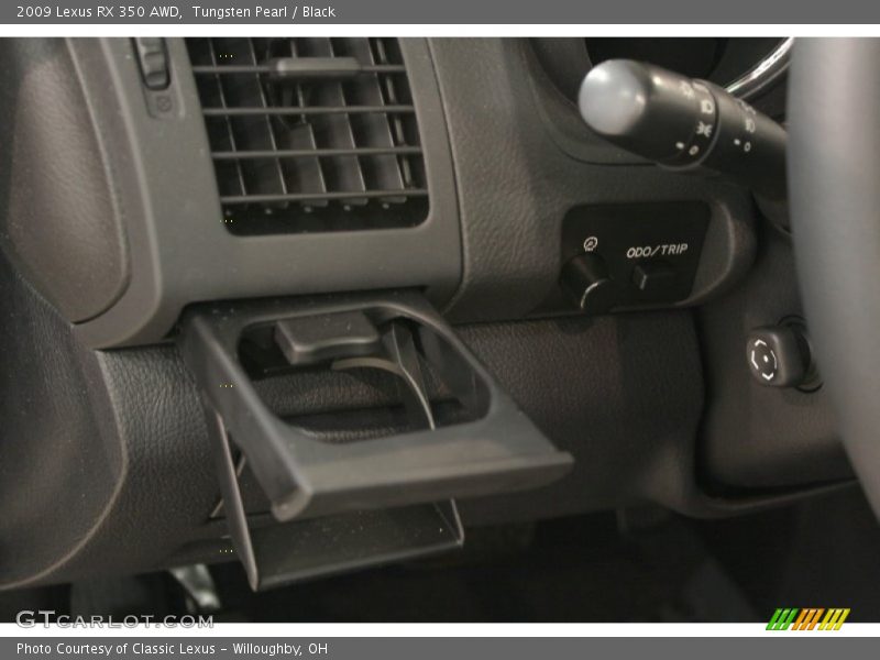 Tungsten Pearl / Black 2009 Lexus RX 350 AWD