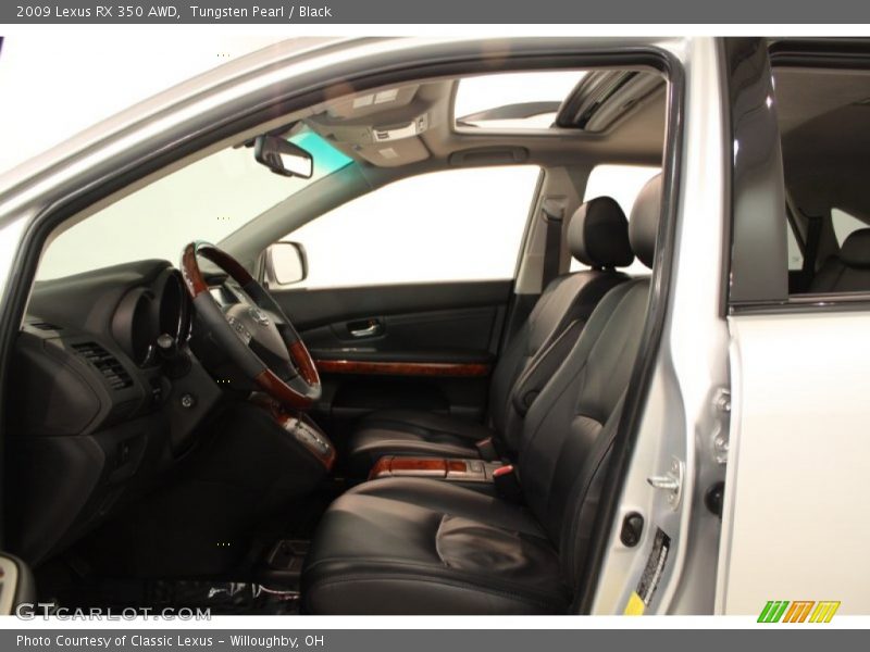 Tungsten Pearl / Black 2009 Lexus RX 350 AWD