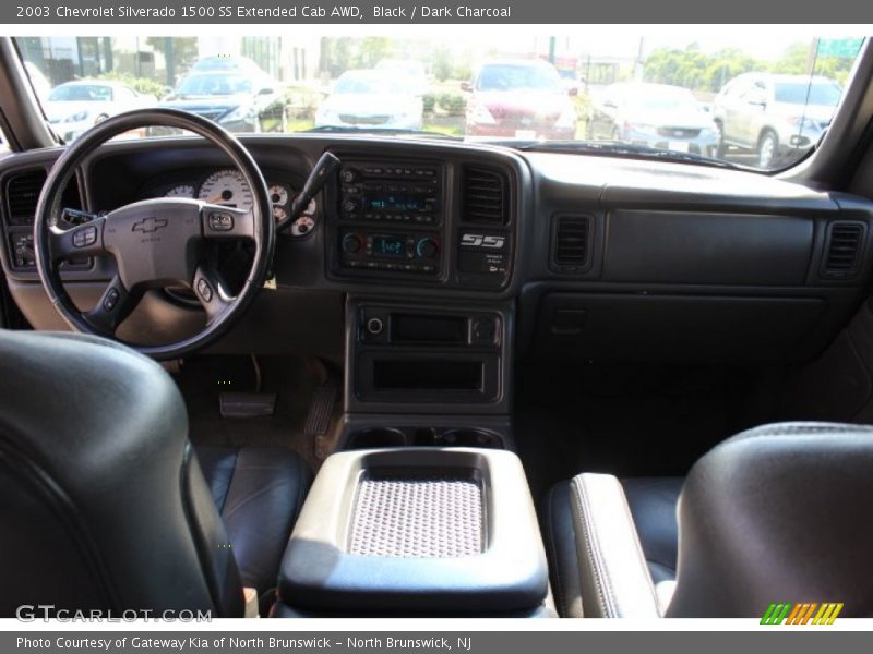 Black / Dark Charcoal 2003 Chevrolet Silverado 1500 SS Extended Cab AWD