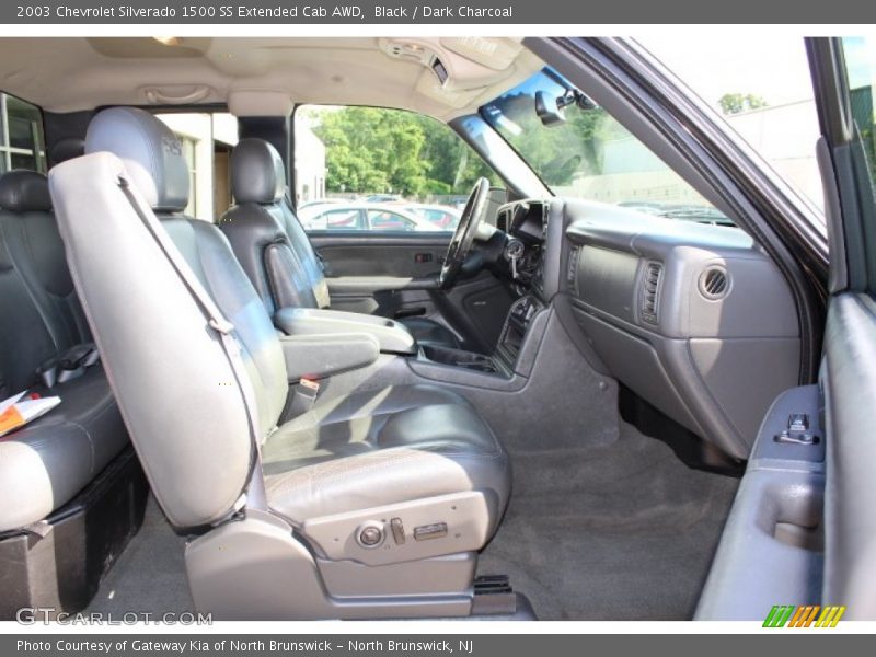 Black / Dark Charcoal 2003 Chevrolet Silverado 1500 SS Extended Cab AWD