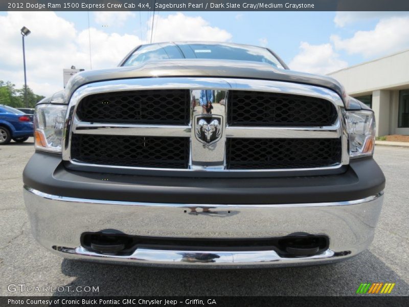 Sagebrush Pearl / Dark Slate Gray/Medium Graystone 2012 Dodge Ram 1500 Express Crew Cab 4x4