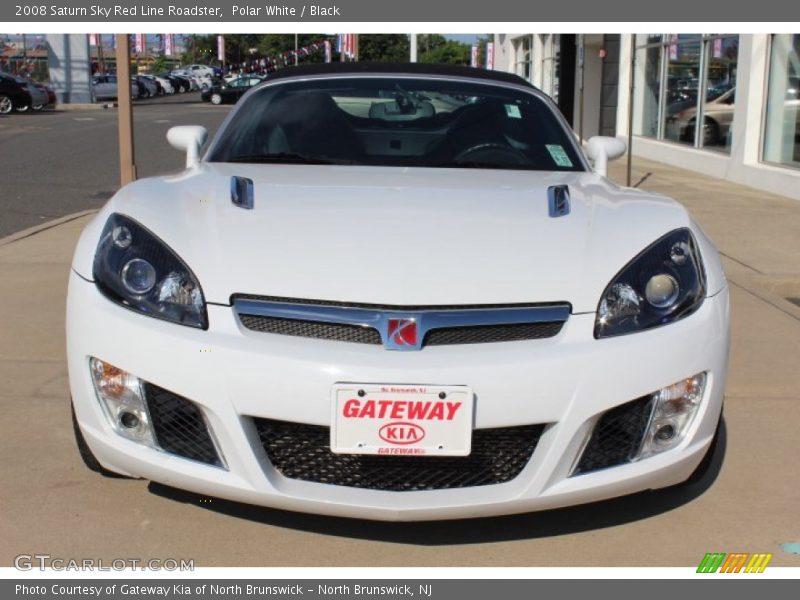 Polar White / Black 2008 Saturn Sky Red Line Roadster