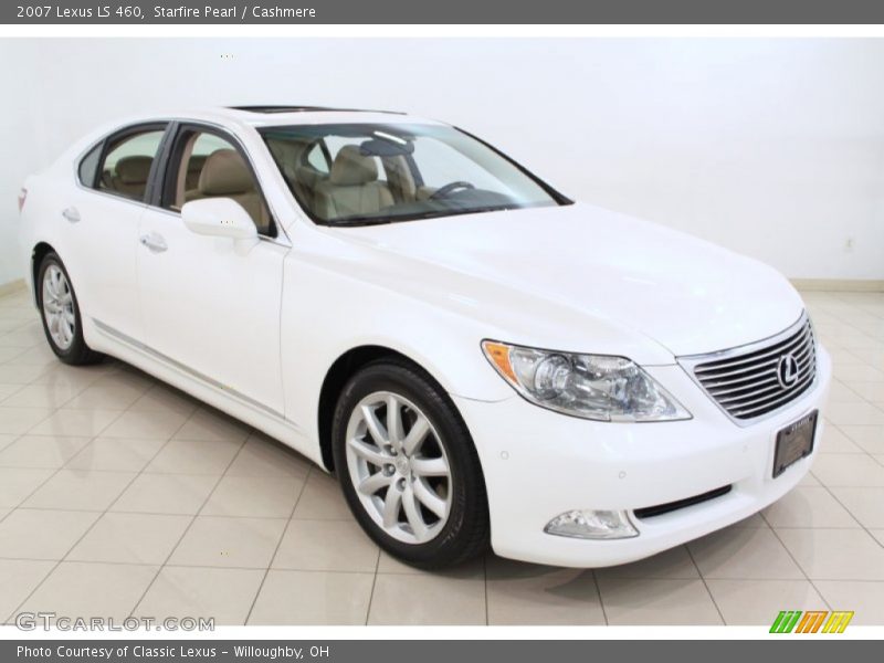 Starfire Pearl / Cashmere 2007 Lexus LS 460