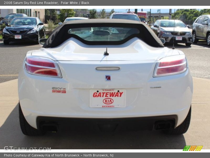 Polar White / Black 2008 Saturn Sky Red Line Roadster