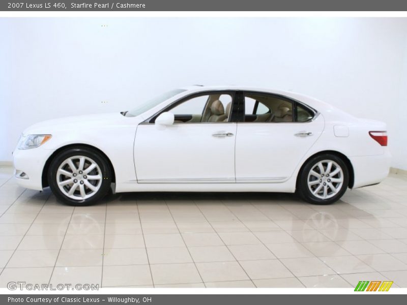 Starfire Pearl / Cashmere 2007 Lexus LS 460