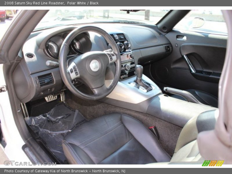  2008 Sky Red Line Roadster Black Interior