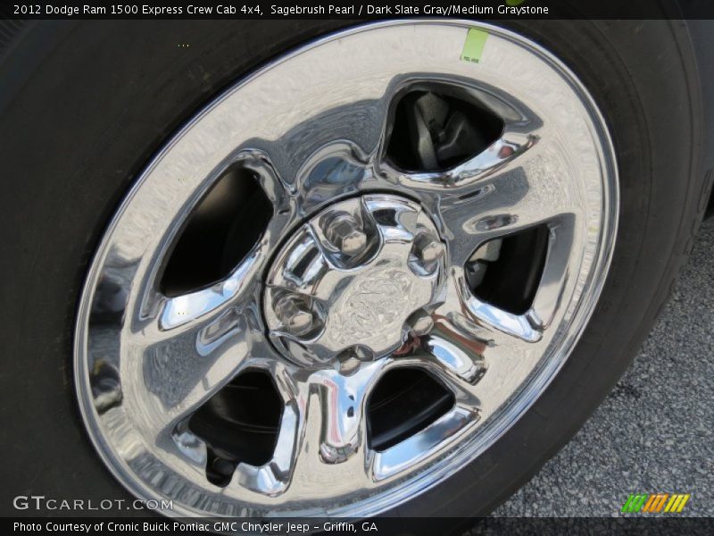 Sagebrush Pearl / Dark Slate Gray/Medium Graystone 2012 Dodge Ram 1500 Express Crew Cab 4x4