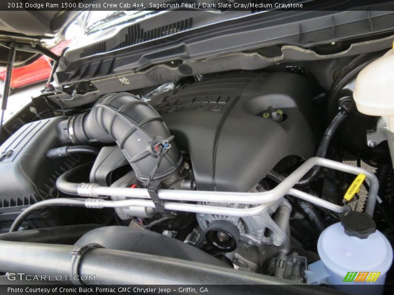 Sagebrush Pearl / Dark Slate Gray/Medium Graystone 2012 Dodge Ram 1500 Express Crew Cab 4x4
