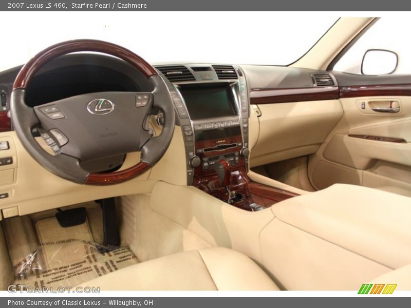 Starfire Pearl / Cashmere 2007 Lexus LS 460