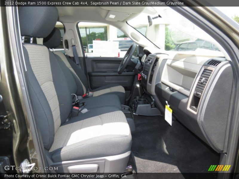 Sagebrush Pearl / Dark Slate Gray/Medium Graystone 2012 Dodge Ram 1500 Express Crew Cab 4x4