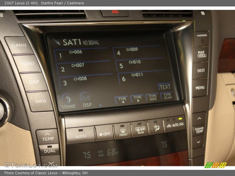 Starfire Pearl / Cashmere 2007 Lexus LS 460