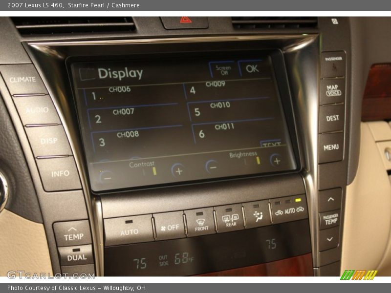 Starfire Pearl / Cashmere 2007 Lexus LS 460