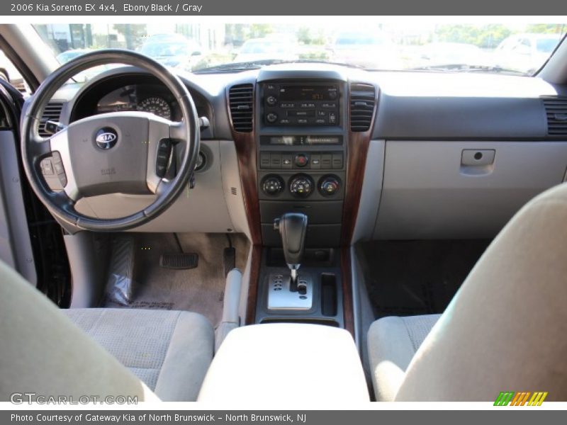 Ebony Black / Gray 2006 Kia Sorento EX 4x4