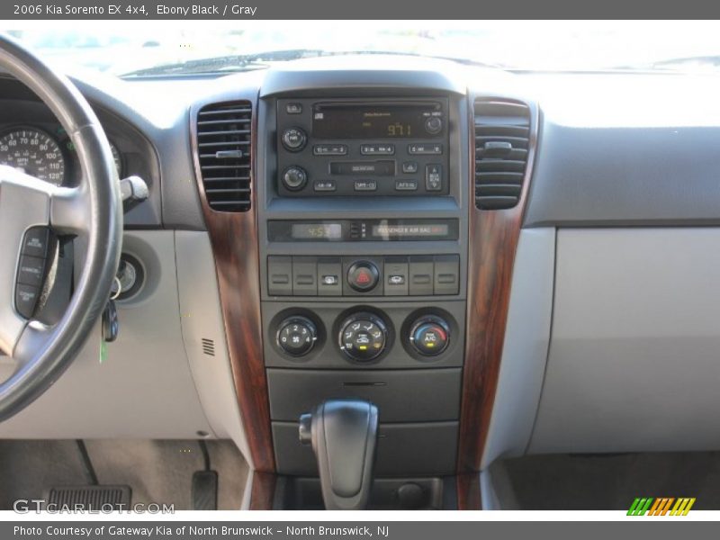 Ebony Black / Gray 2006 Kia Sorento EX 4x4