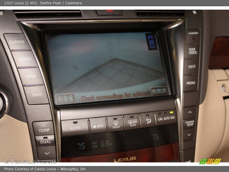 Starfire Pearl / Cashmere 2007 Lexus LS 460
