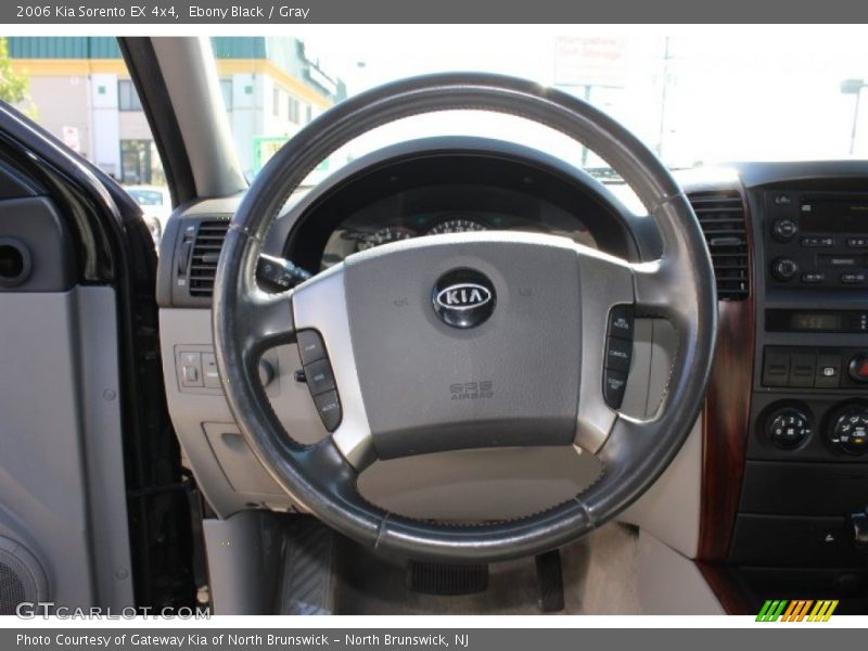 Ebony Black / Gray 2006 Kia Sorento EX 4x4