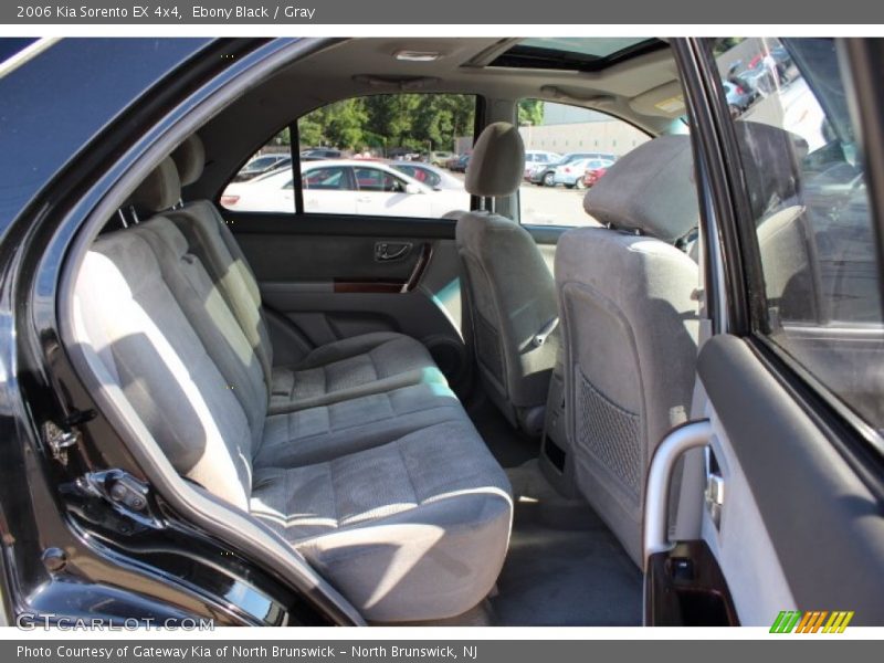 Ebony Black / Gray 2006 Kia Sorento EX 4x4