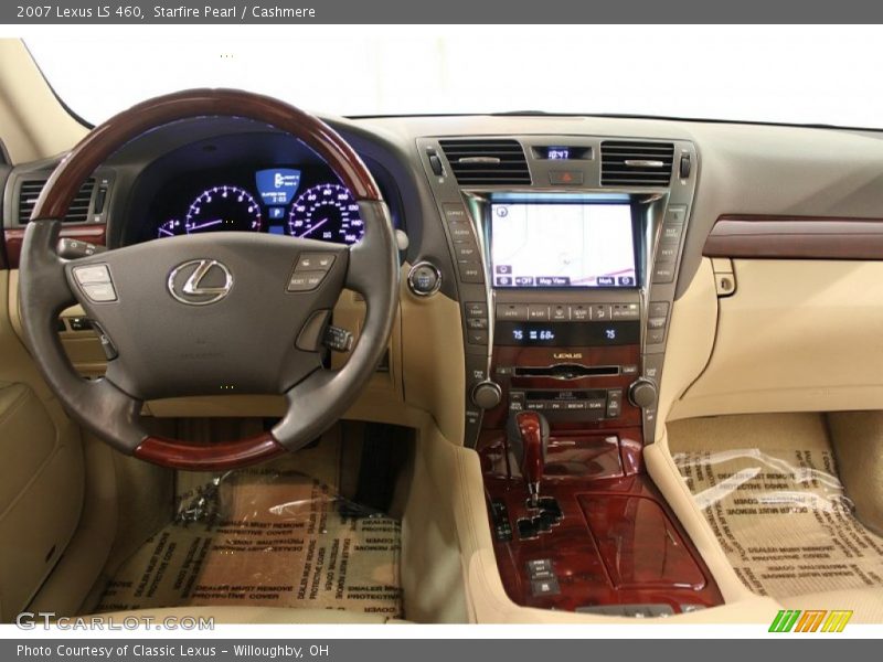 Starfire Pearl / Cashmere 2007 Lexus LS 460